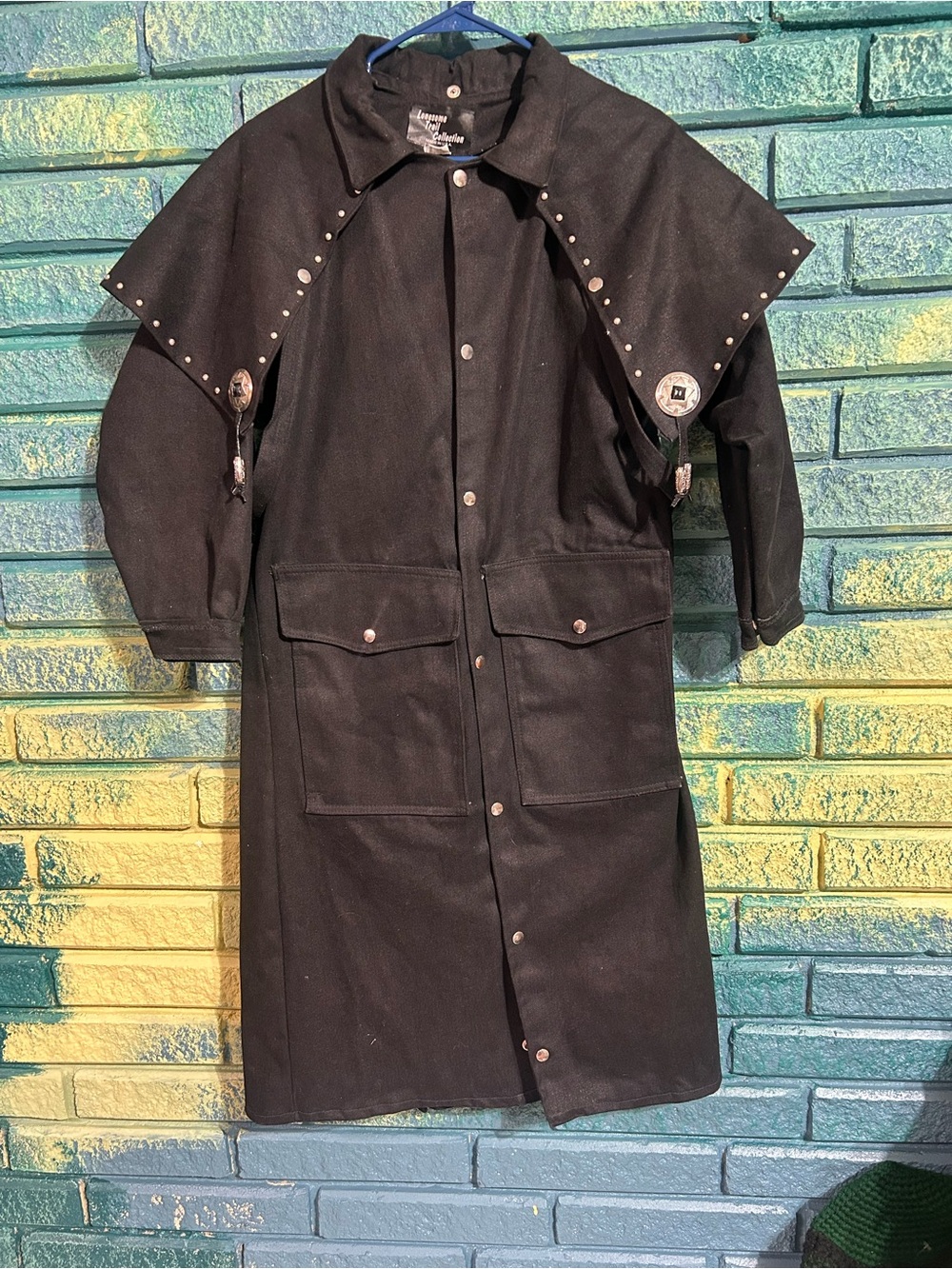 Lonesome trail collection vintage denim western duster women’s XS